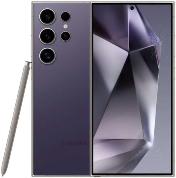 SAMSUNG Galaxy S24 Ultra 5G S9280 Physical Dual SIM 512GB 12GB RAM AI Smartphone, Factory Unlocked, Global Model, Long Battery Life - Titanium Violet